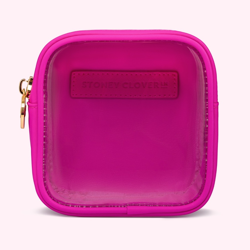 Stoney Clover Lane Fuchsia Mini Drawstring Backpa… - image 6